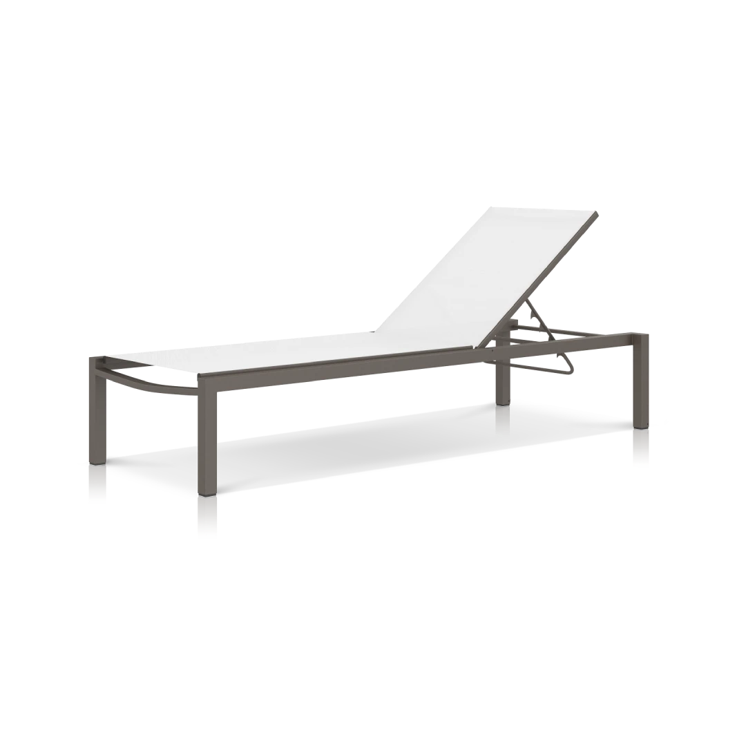 AQUIS - Armless Chaise Lounge - High