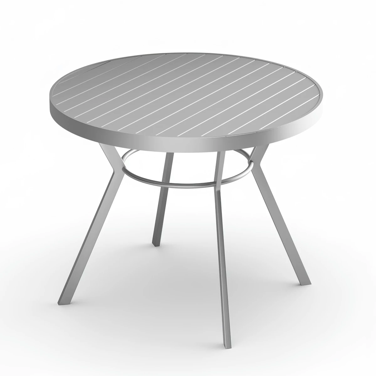 Aquamarine with Slatted Top dining table