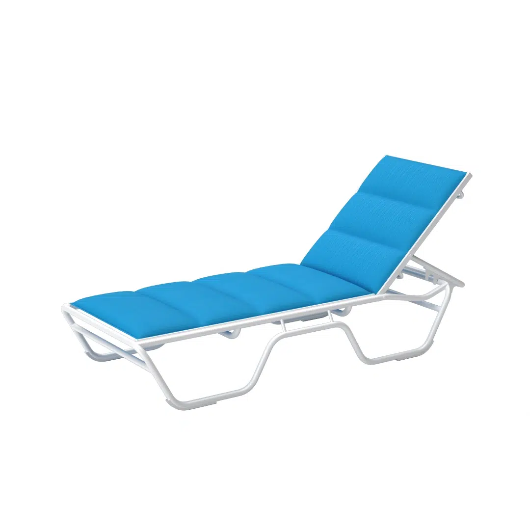 CORAL REEF - Armless Chaise Lounge - Padded