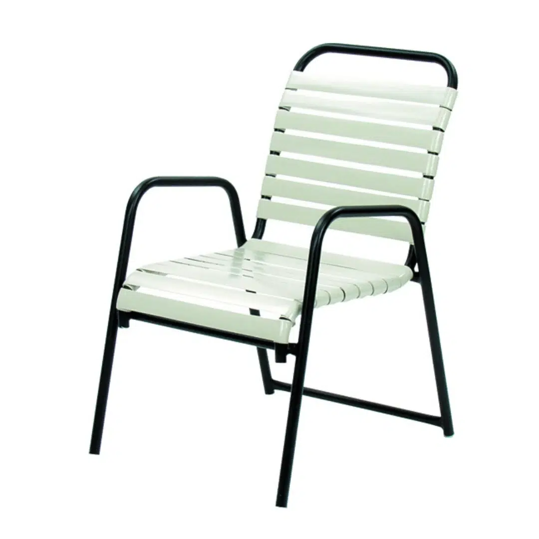 OCEAN MIST - Dining Arm Chair - Vinyl Strap